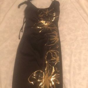 Elegant, cocktail black dress